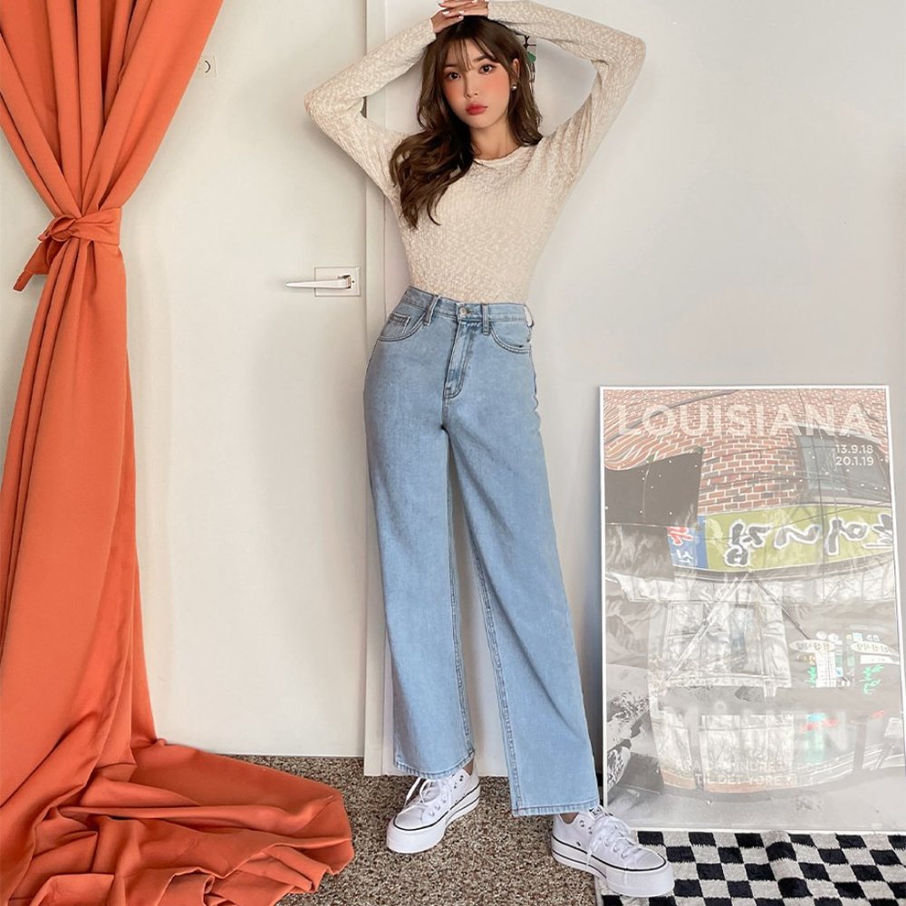 CHUU Louisiana Wide Denim Jeans - Picture 2 of 11